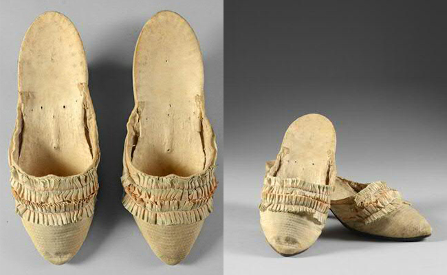 Se subastan unos zapatos originales de María Antonieta 