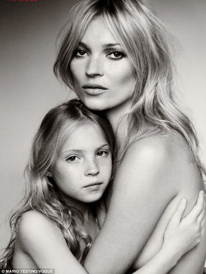 La hija de Kate Moss quiere ser modelo como su madre 