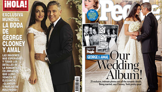 Detalles y fotos de la boda de George Clooney y Amal Alamuddin