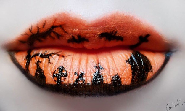 Lip – art: ideas para tus labios en Halloween.