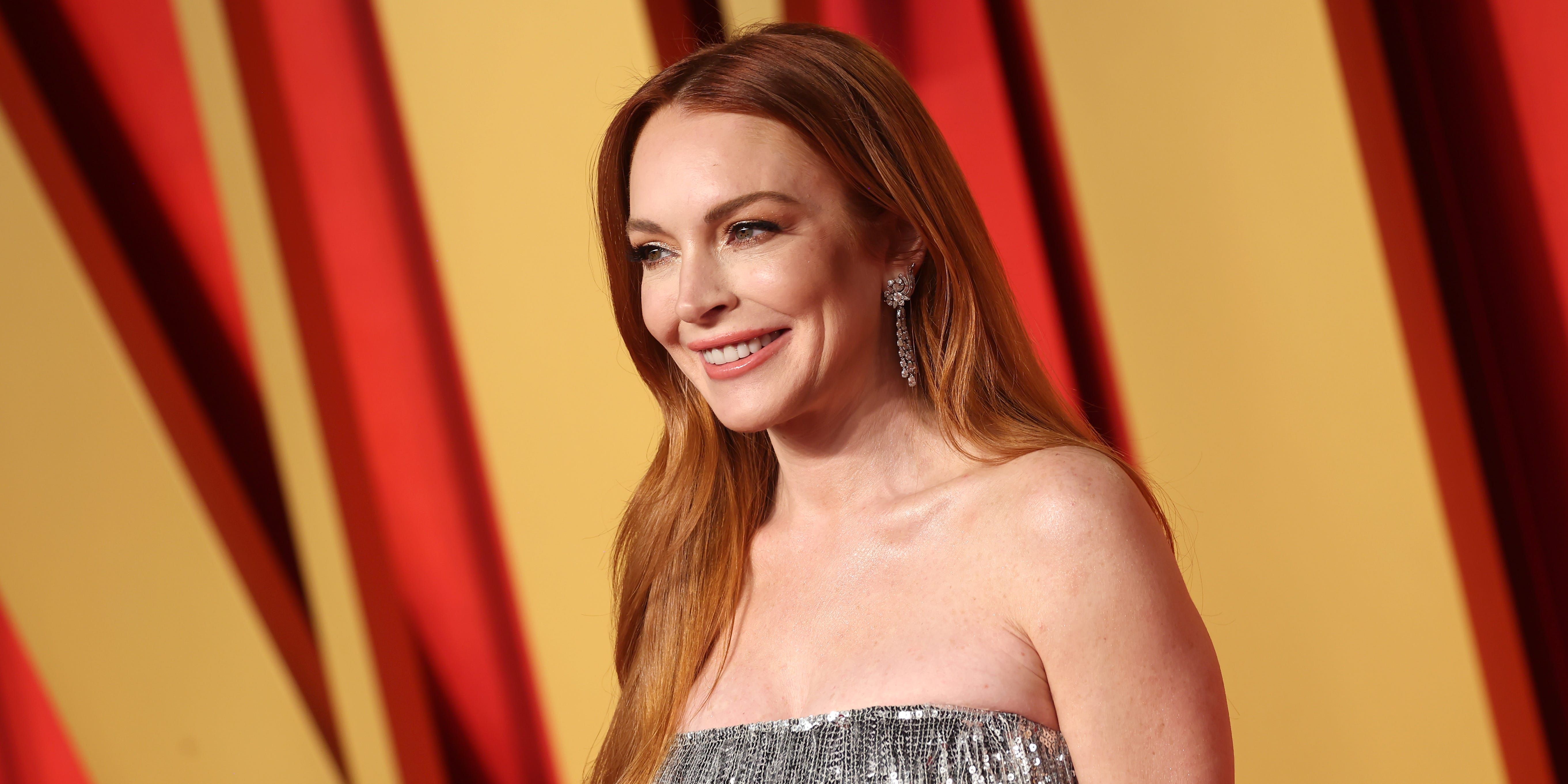 Lindsay Lohan dice que se siente poco presionada para "reponerse" tras dar a luz a su hijo