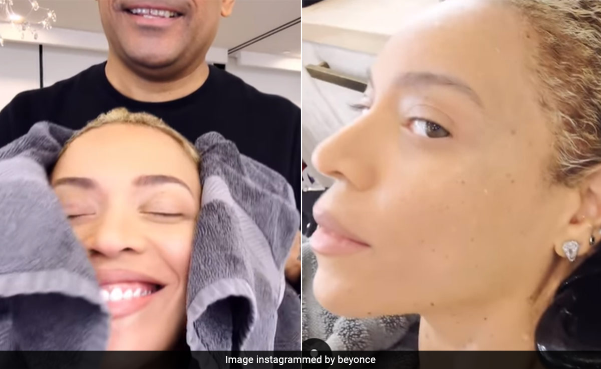 Beyonce mostró lo sano que luce su pelo natural incluso después de "25 años de rubia"